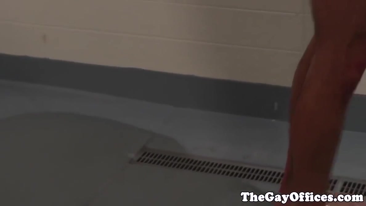 Showered Officehunks Analfuck After Work Scene 2