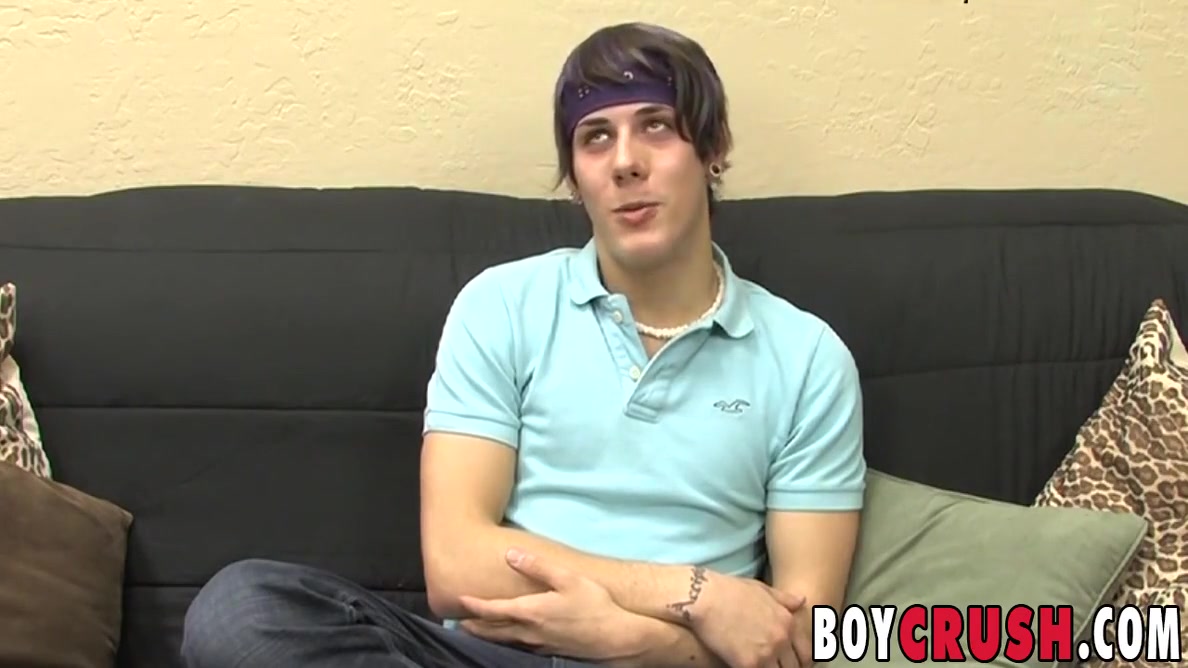 Gay Man Jerking In The Casting Show With Barely Legal