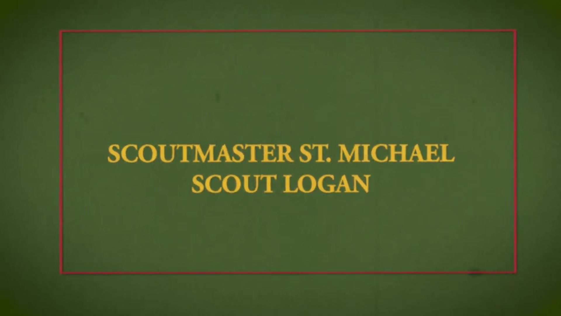 SCOUT LOGAN Chapter 1 - The Pledge