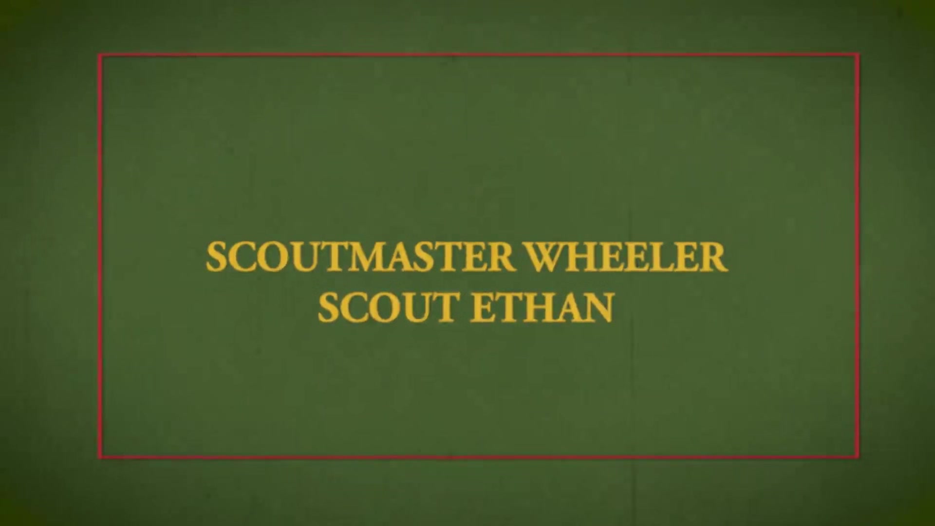 SCOUT ETHAN Chapter 3 - The Campsite