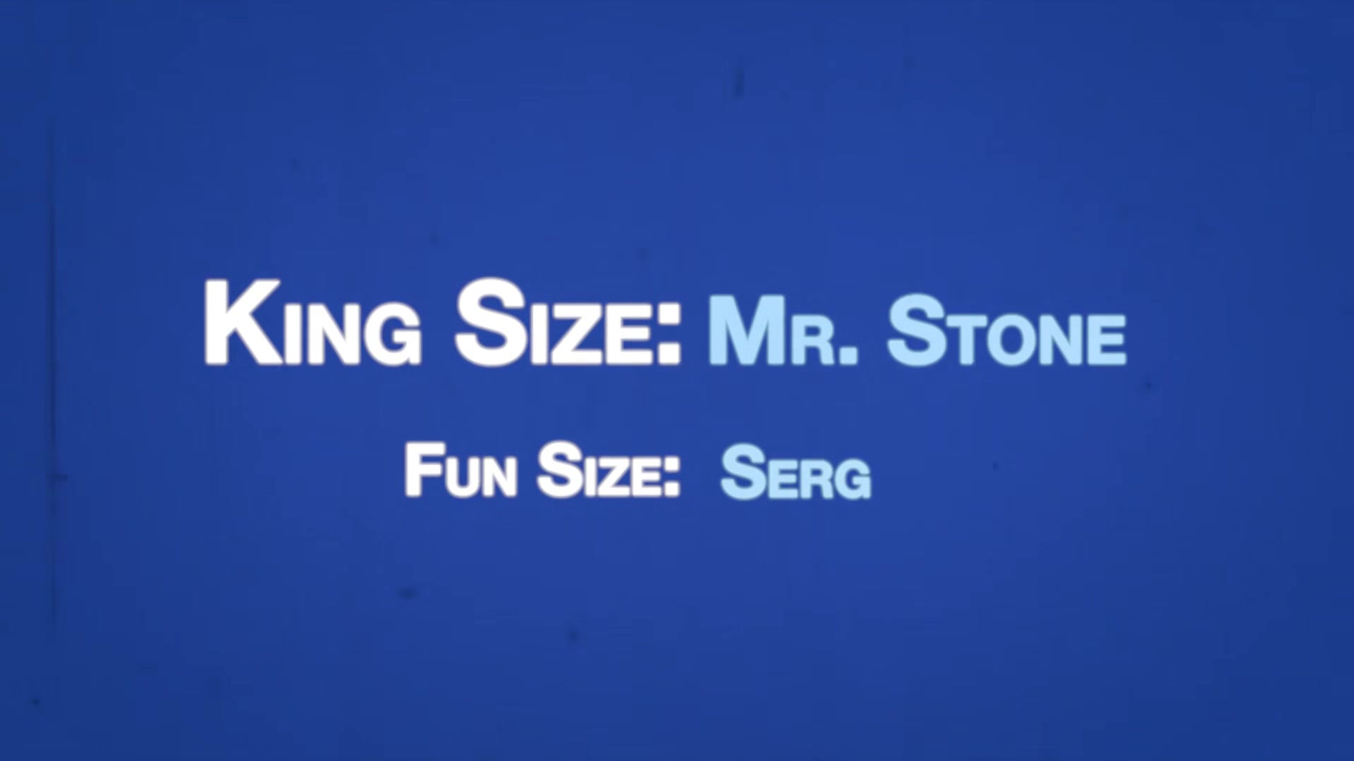 SERG Chapter 1 - King Size Rubdown
