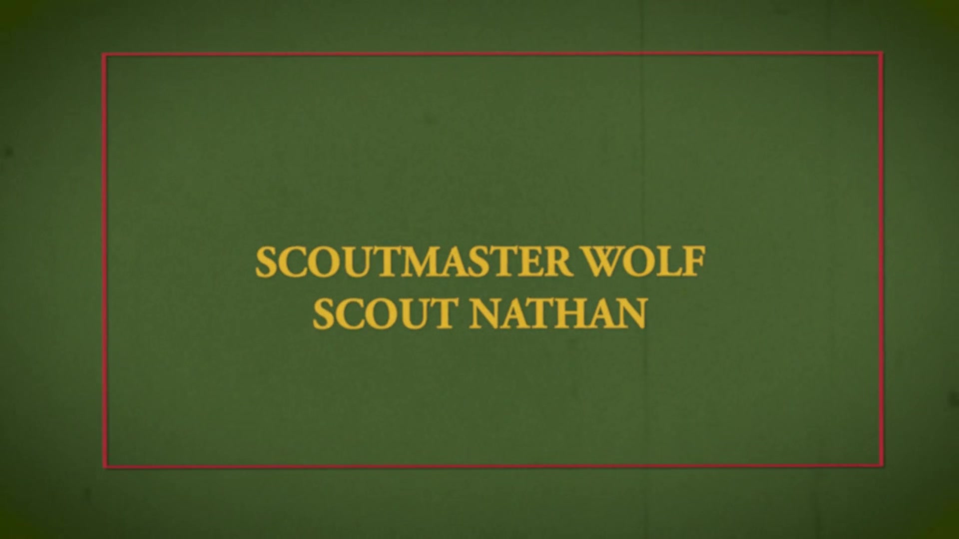 SCOUT NATHAN Chapter 1 - The Pledge