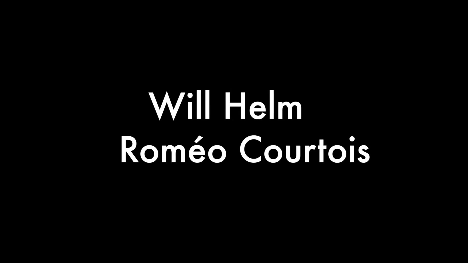 Will Helm and Romeo Courtois