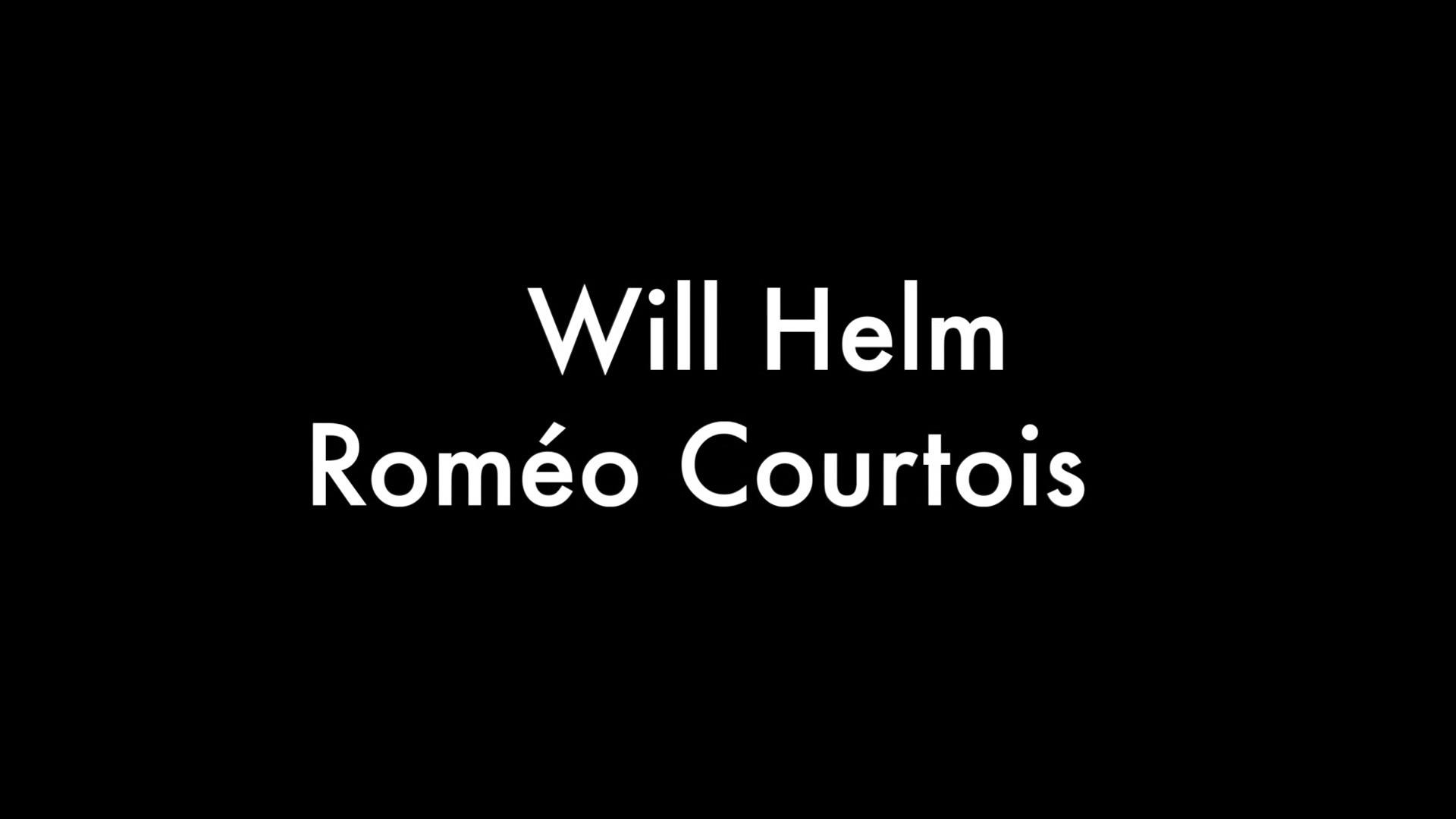 Will Helm and Romeo Courtois