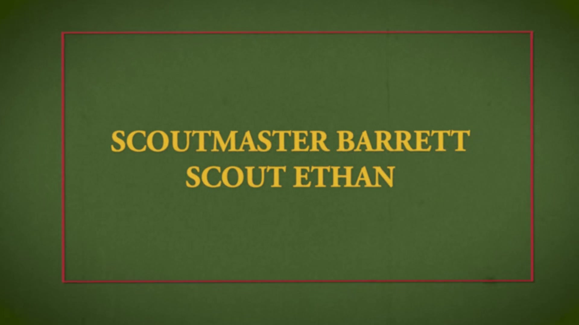 SCOUT ETHAN Chapter 4 - The Hike