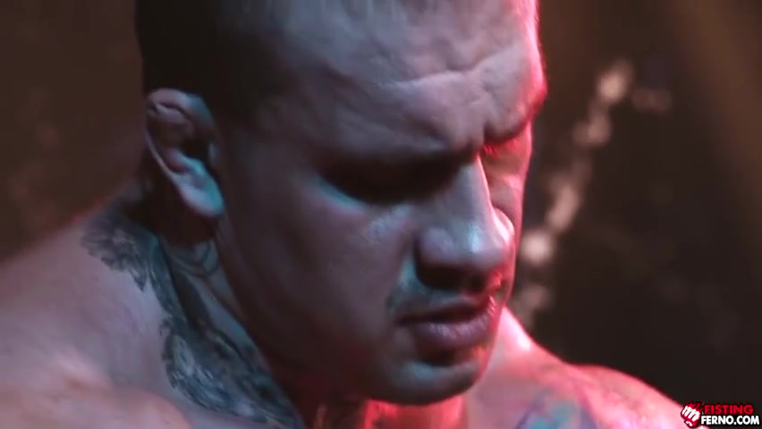Bodybuilder Explores Officer Devin Francos Body