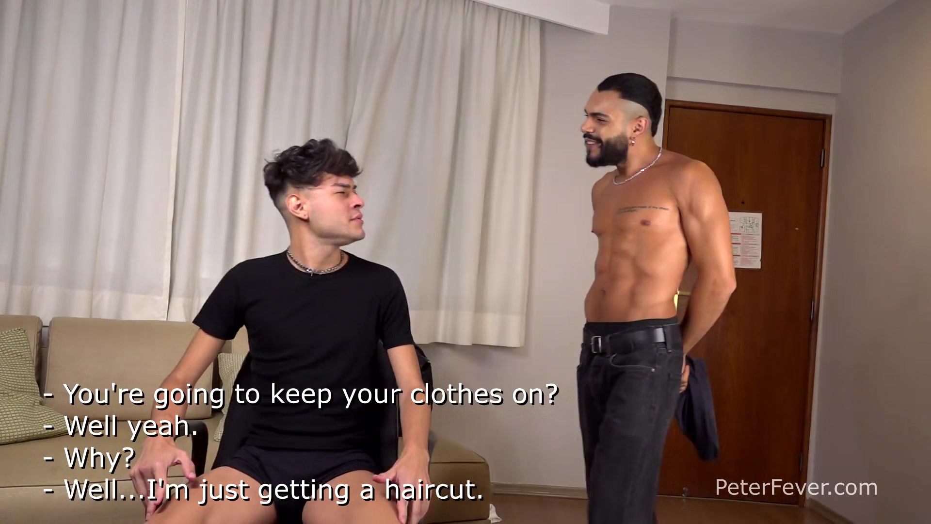 Postcards from Brazil 3: The Naked Barber