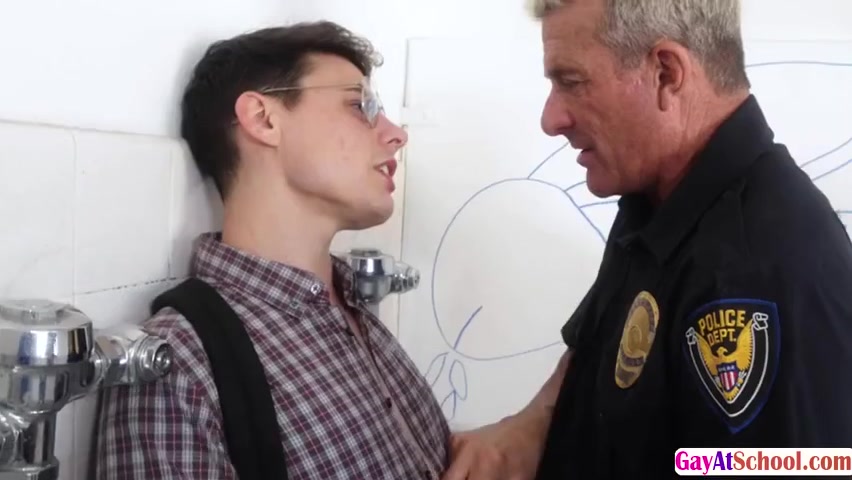Handsome Asher Gets His Ass Drilled By Big Step daddy Cop - Asher Day And Matthew Fugata