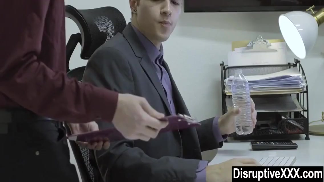 Young Gay Office Workers Compete For Their Bosss Cock 6 Min