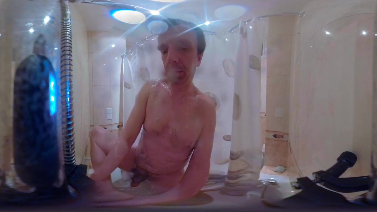 Vr Showering Chubby Hairy Uncut