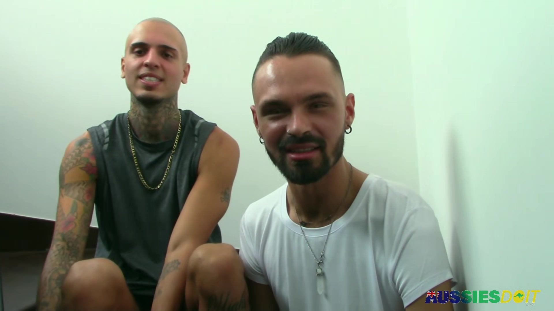 Tatted Dicklickers Dean and Leo