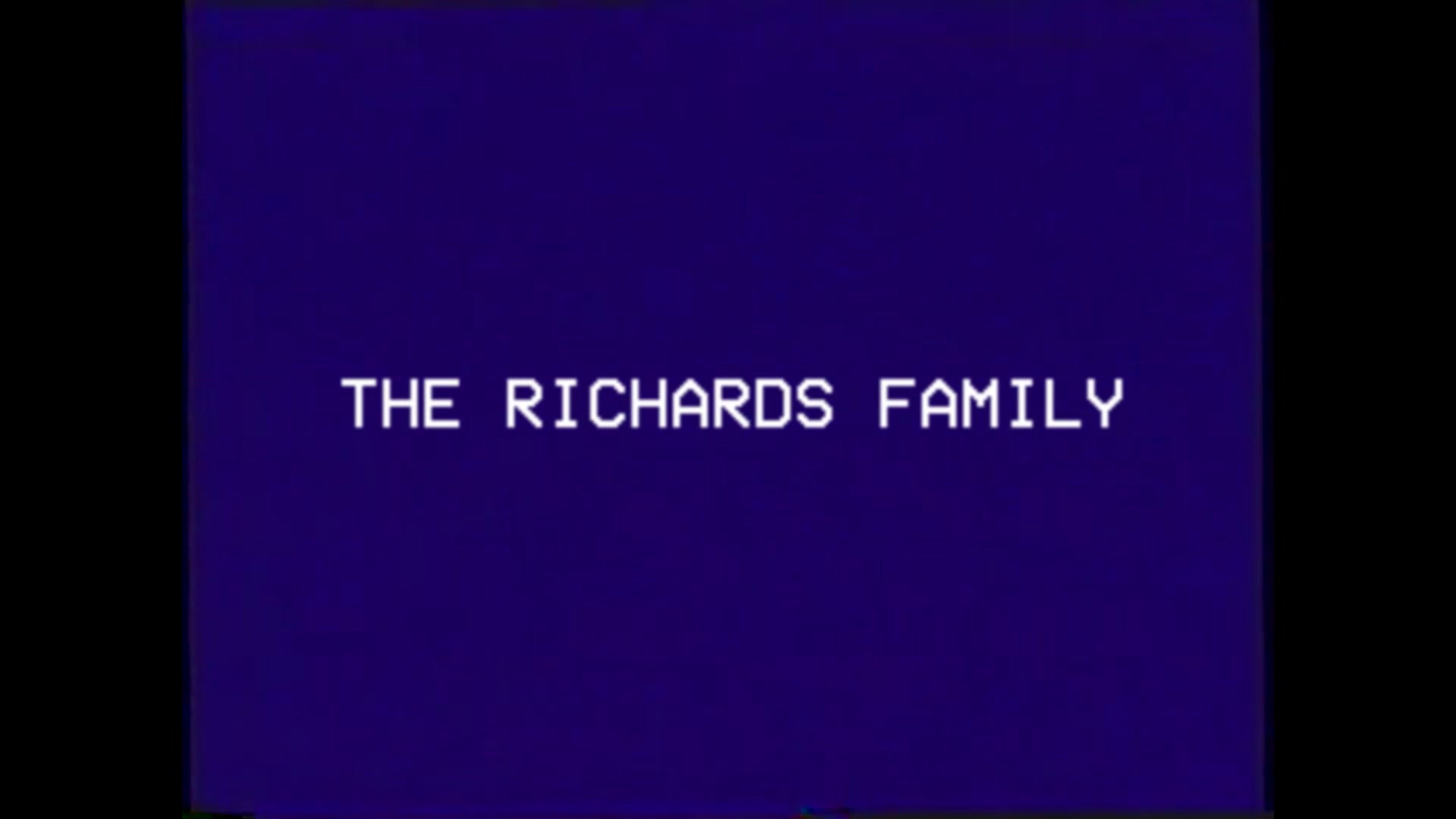 THE RICHARDS FAMILY Tape 2 - Staying In