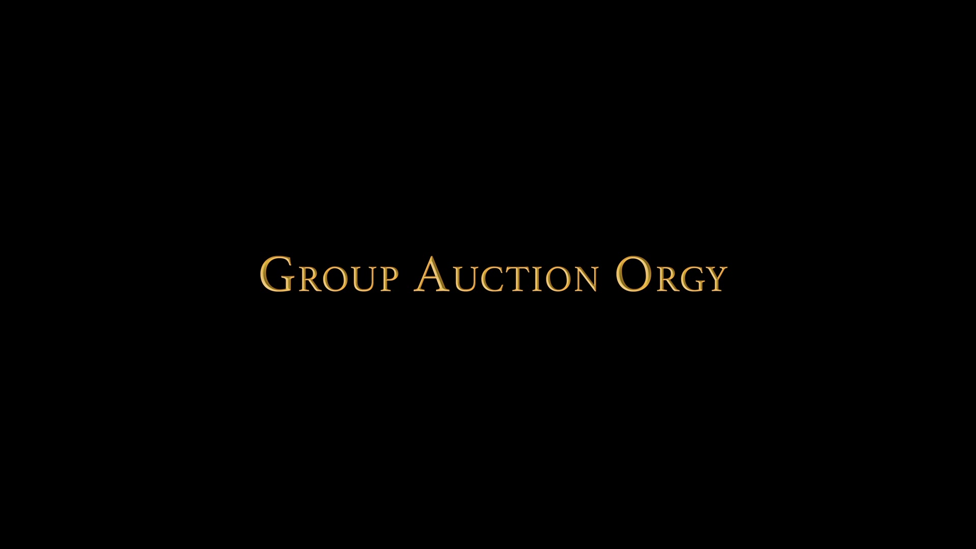 THE BUYER'S GROUP Chapter 1 - Group Auction Orgy
