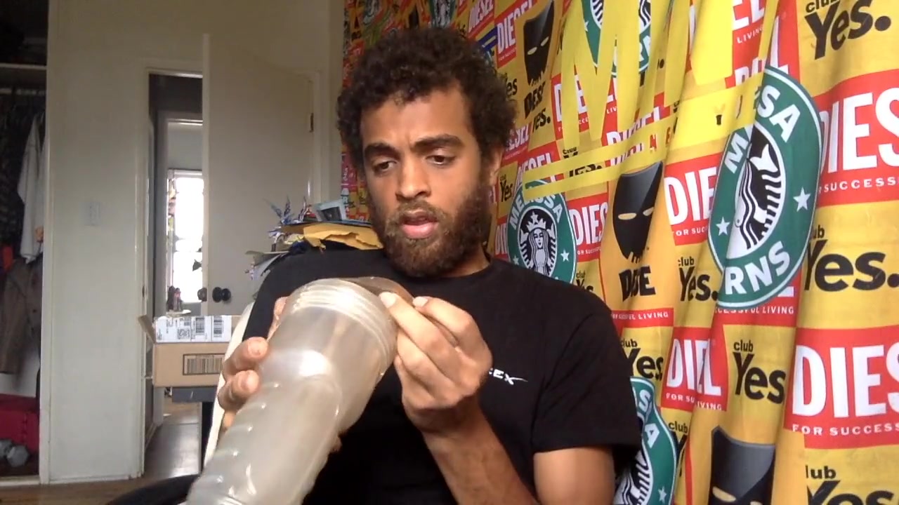 Rock Mercury - Uses Fleshjack To Massage His Thick Cock On No Cum Balls Bounce