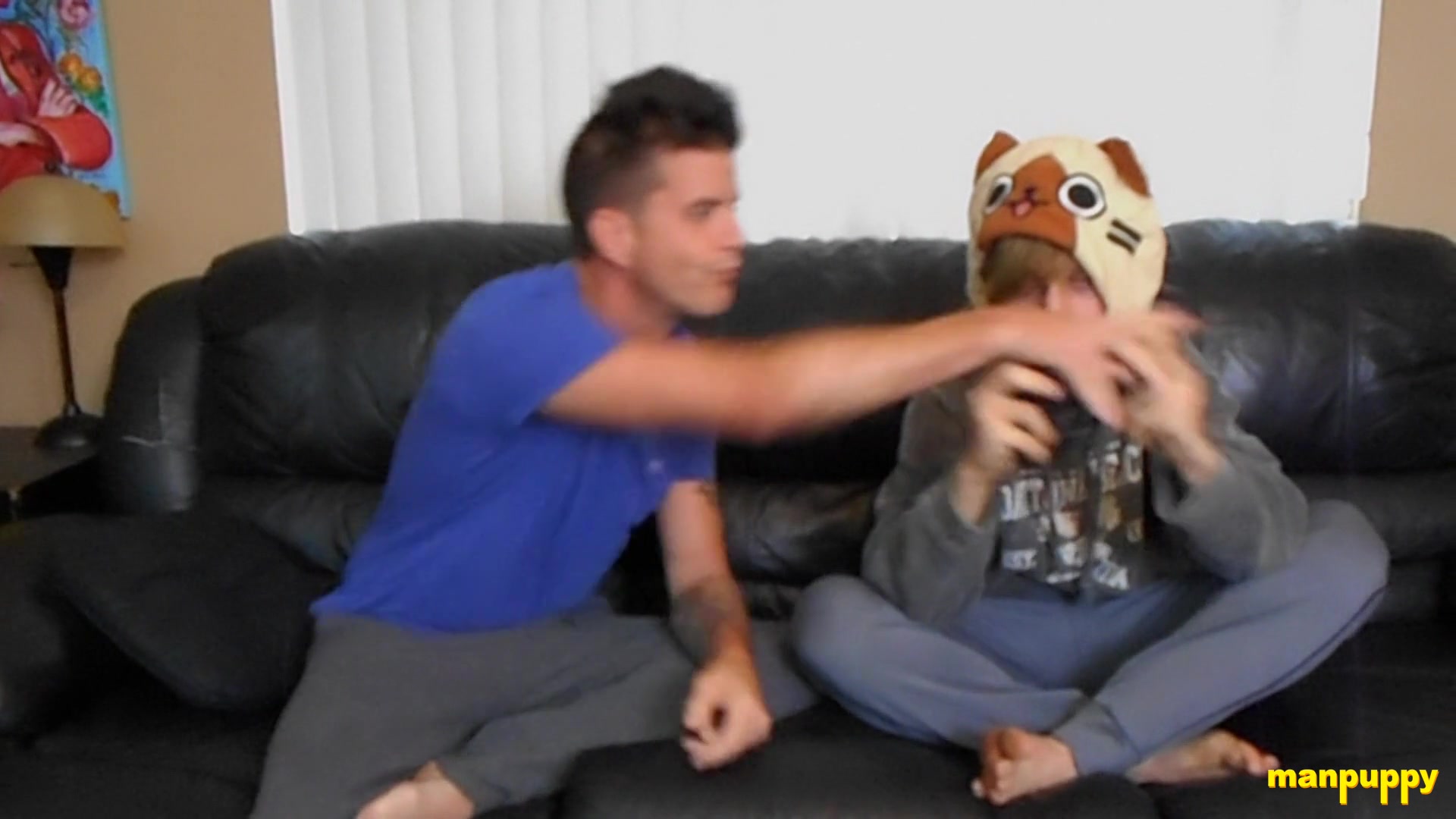 Step-Sons Wedgie Fight with Step-Dad - Elis Ataxxx, Jeff Drizzle, Richard Lennox