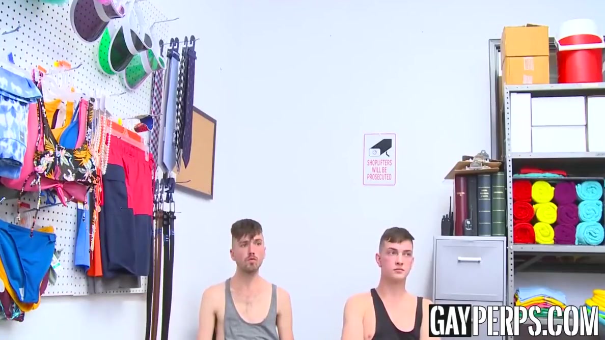 Two Jocks Banged Raw By Hot Bbc Police Officer For Stealing