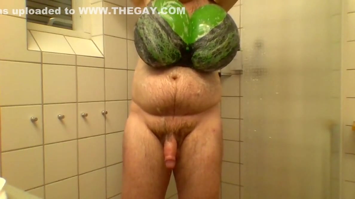 Showering With Big Balloon Tits