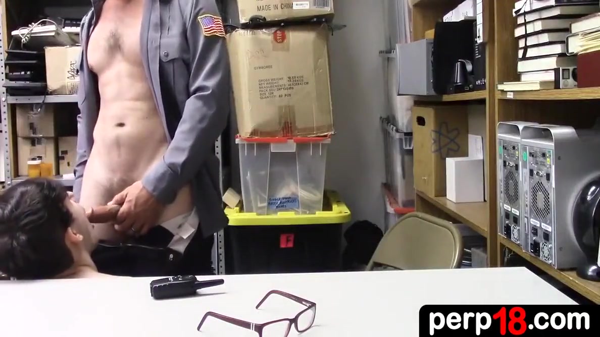 The Perp Tries To Conceal His Identity, But The Officer Recognizes Him As The