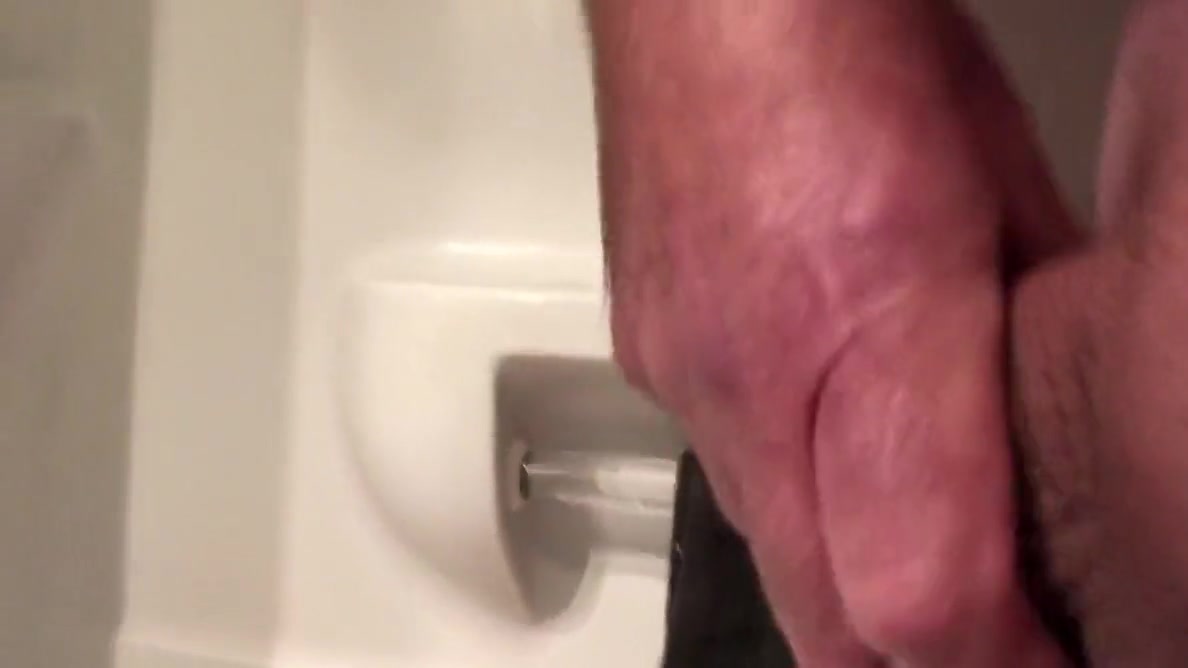 Having A Nice Hardon And Pee Before Shower