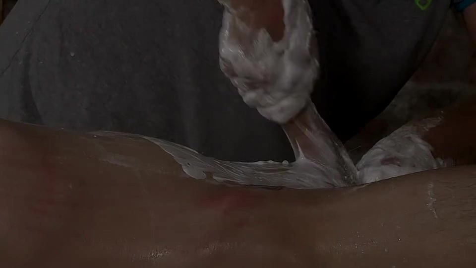 Shaved & Stroked To A Gushing Load - Darren Cross & Sebastian Kane