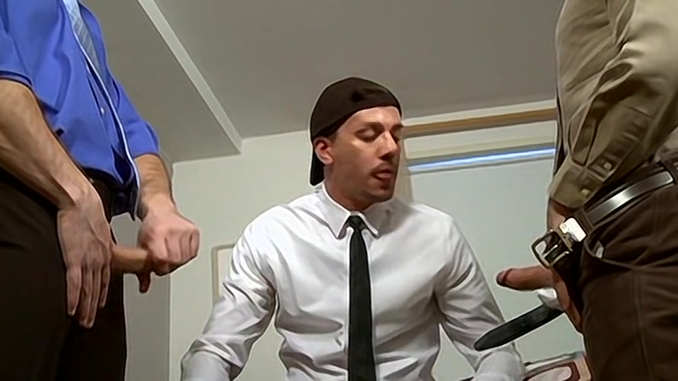 Sharing His Young Rigid Cock - David Chase, Adam Russo & Seth Roberts