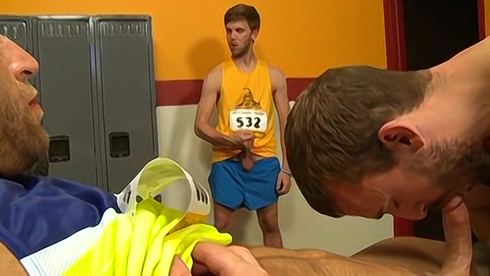Cock Party In The Locker Room - David Anthony & Mike Gaite