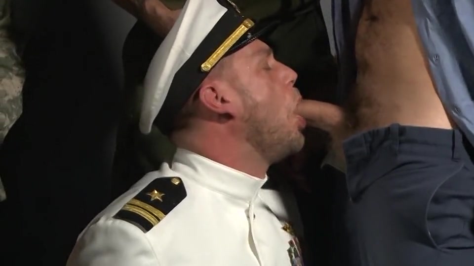Military Cum Sucking Party - Part 3 - Hans Berlin, Josh Stone