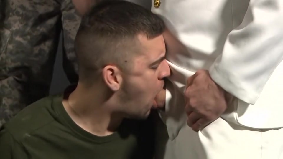 Military Cum Sucking Party - Part 3 - Hans Berlin, Josh Stone