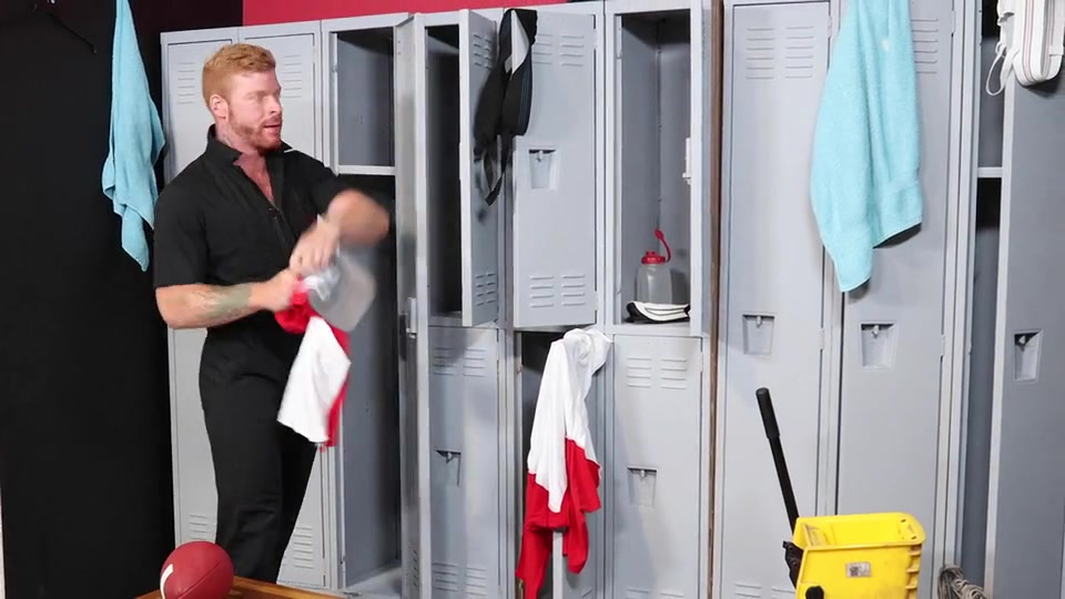 Caught Jacking In The Locker Room - Jackson Cooper & Bennett Anthony