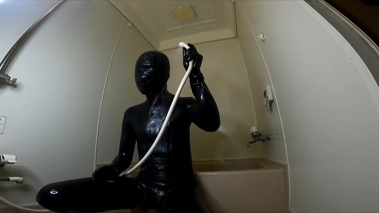 Im Going To Take A Shower Now In Rubber Suit