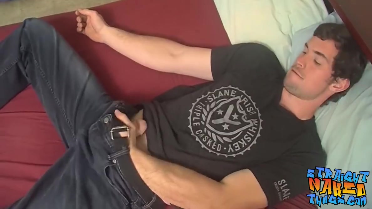 Masculine Straight Thug Hunter Cums While Using Fleshlight