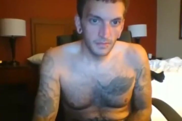 Handsome Chap On Cam Jerking And Showering