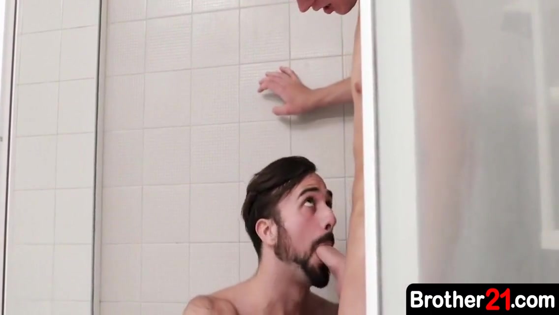 Innocent Boy Is Taking A Steamy Shower When His Older Step Brother Asks To Join Him 6 Min