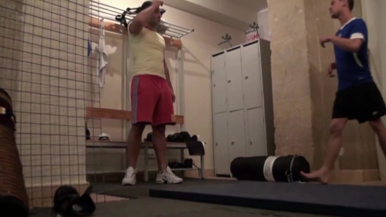 Slut Fucked By Xxl Arab Cock In Sport Locker Room - ArabFuckers