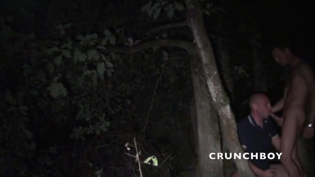 Twink Fucked At Night By Bear In Cruising Forest - ExhibBoys