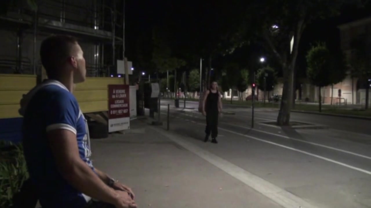 Amazing Exhibit In The Street With Straight And Jordan Fox - ExhibBoys