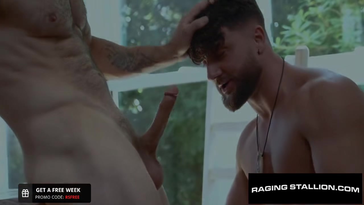 Bearded Beach Bro Shows Hunk His Big Dick Skills