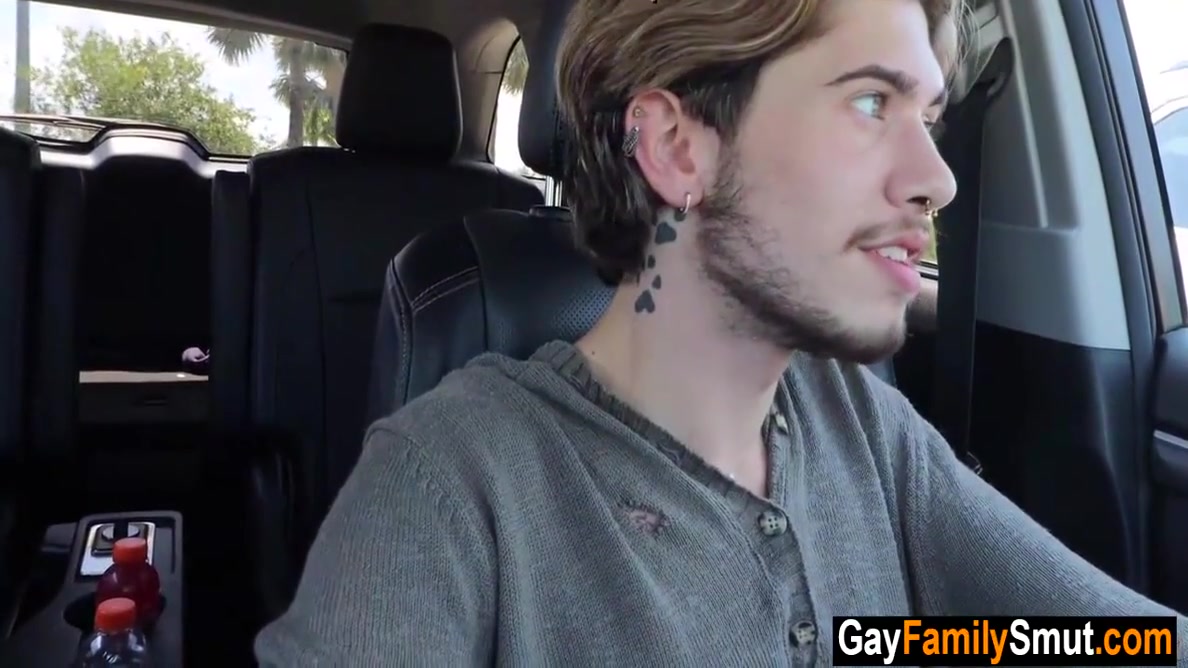 Stepson Finds Out Papa Visits Glory Hole