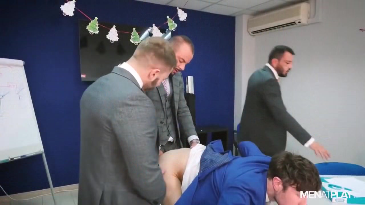 Holiday Boardroom Play, Editors Cut Diego Reyes, Drew Dixon, Joe Gillis, Sir Peter