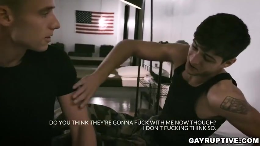 Military Fucking Affair Scene That You Should Watch With Justin Matthews And Elliot Finn
