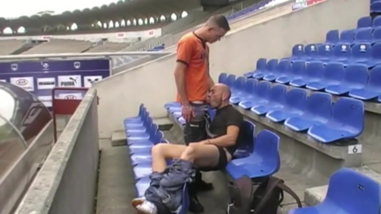 Fucked by Arab in stadium football - CrunchBoy