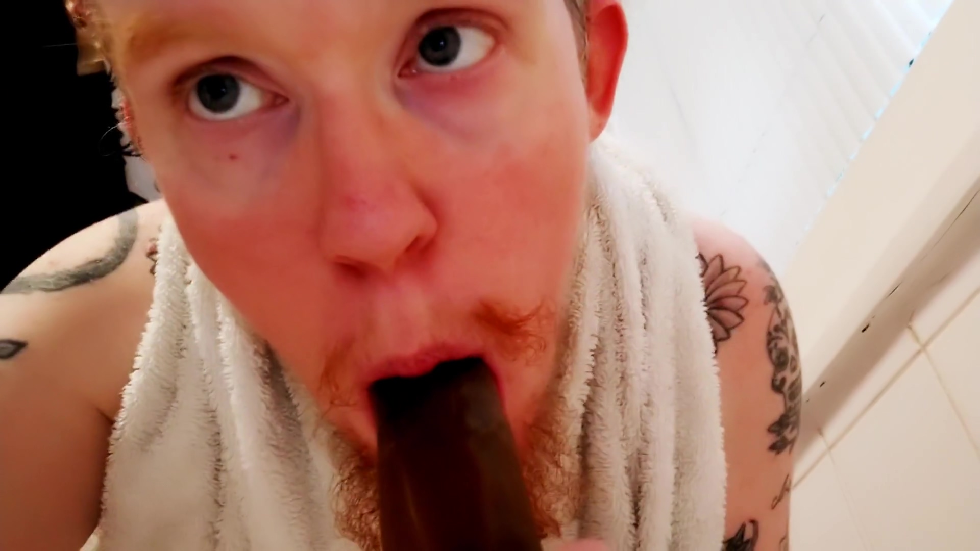 Big Ass Slut Ftm Shaking His Ass Bbc Blowjob Pov Wet Ass Clapping And Farting