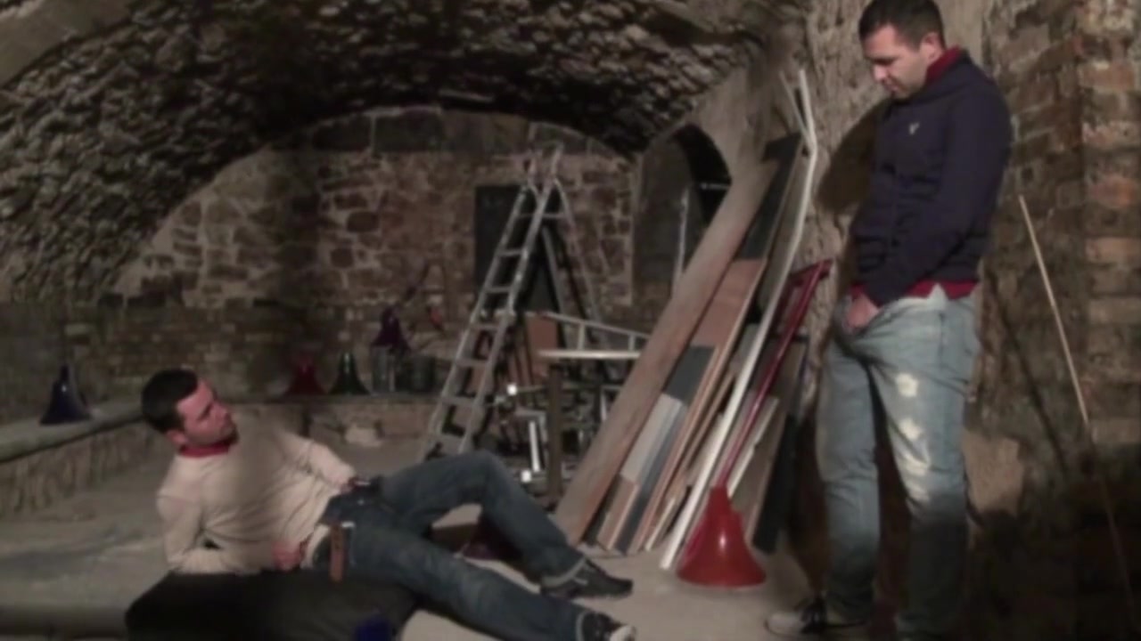 Julien fucked in a basement by Malik and his XXL cock - CrunchBoy