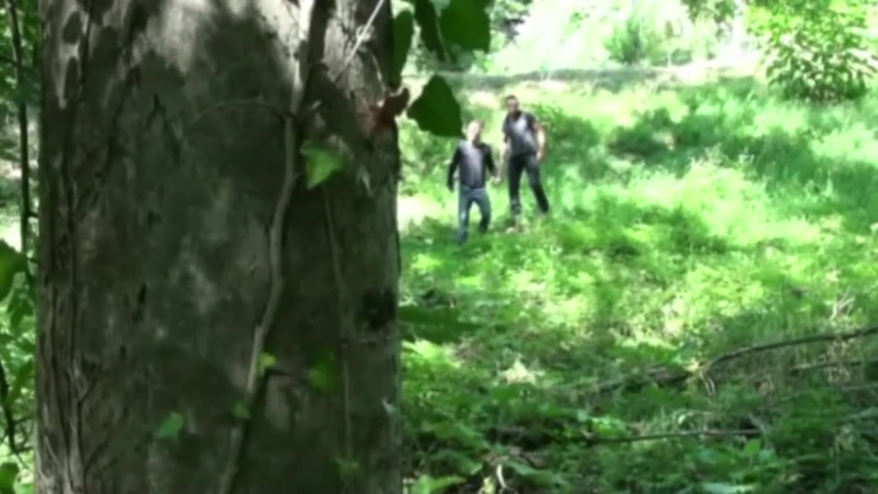 Twink fucked by Stany Falcone in cruising forest - CrunchBoy