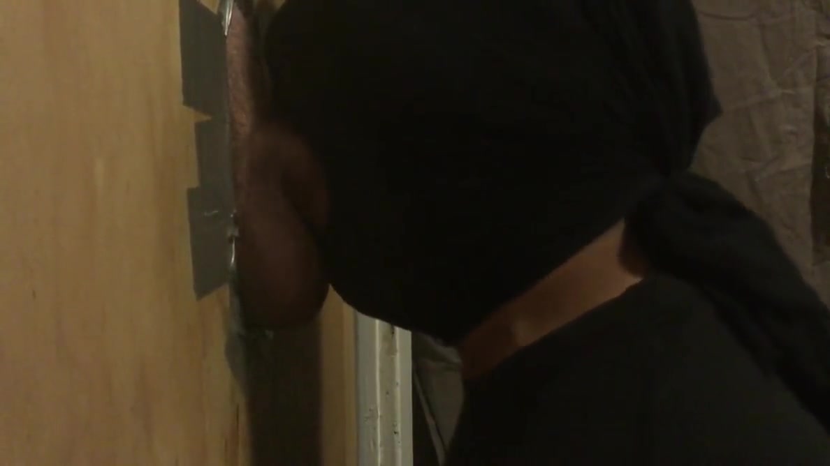 Servicing The Str8 Man Who Built My Wood Gloryhole For Me