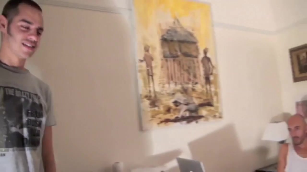 Threesome sex party at home - CrunchBoy