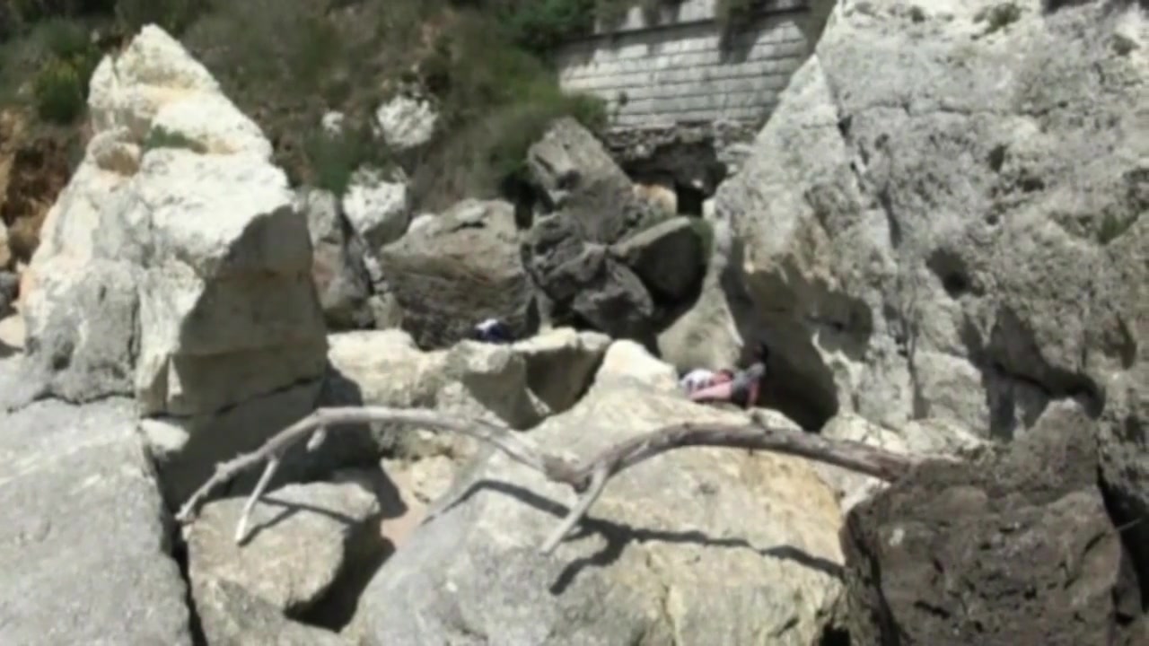 Gay fucked by straight at beach - CrunchBoy