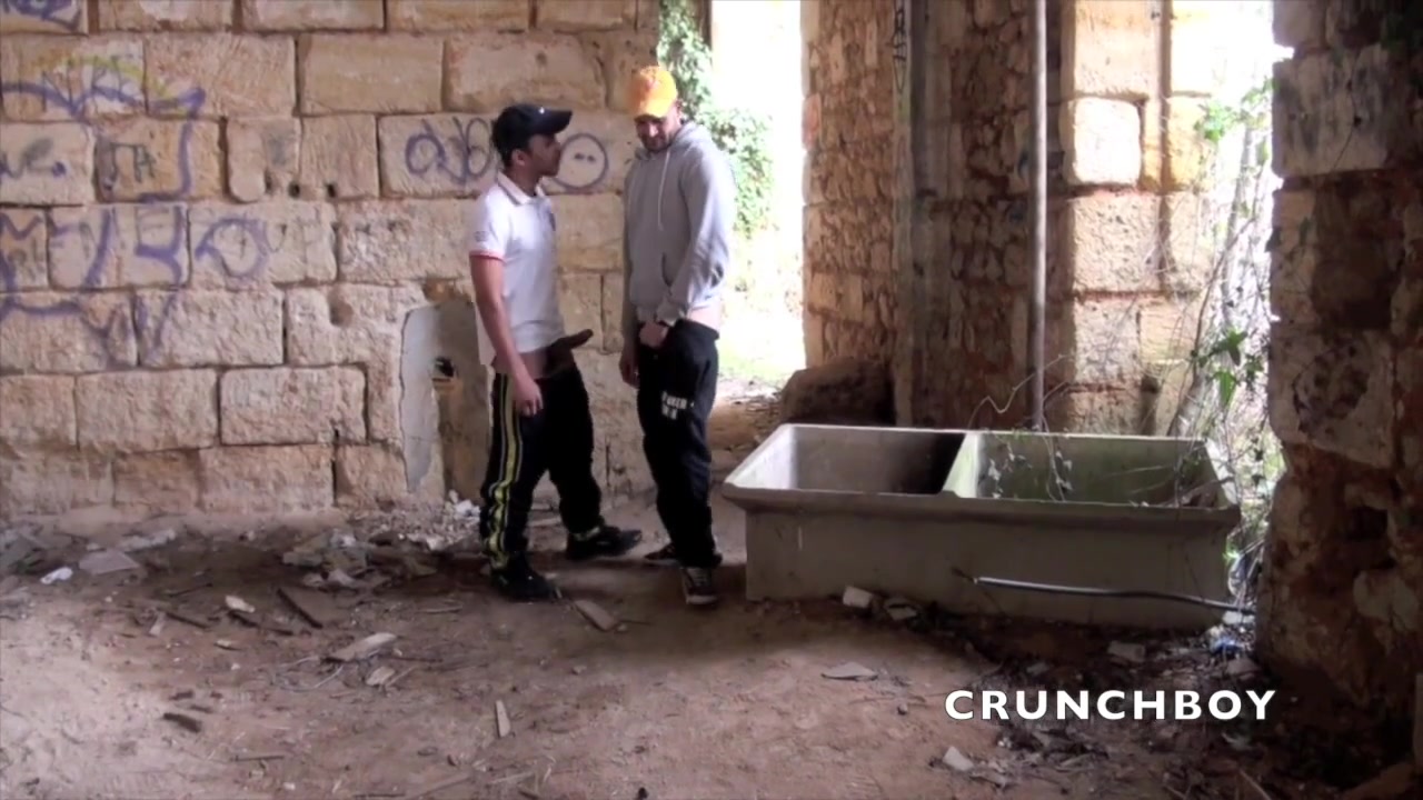 Mike fucked by a sexy Latino twink outdoor in a jockstrap - CrunchBoy