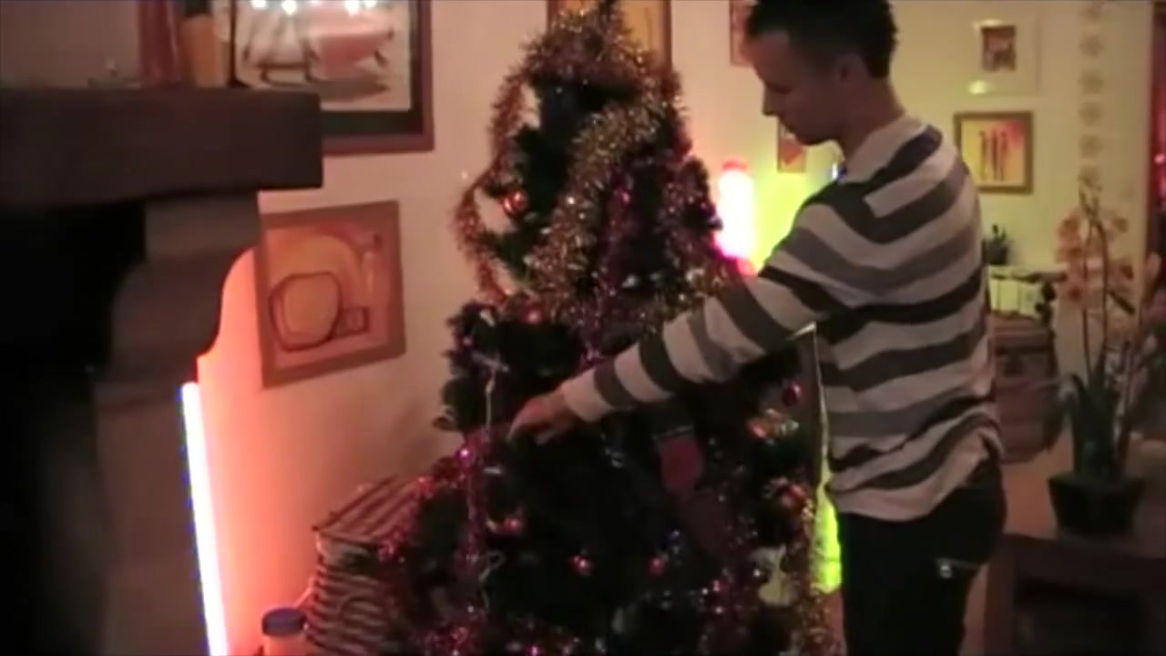 Twink fuck the Santa Claus for fun Christmas - CrunchBoy