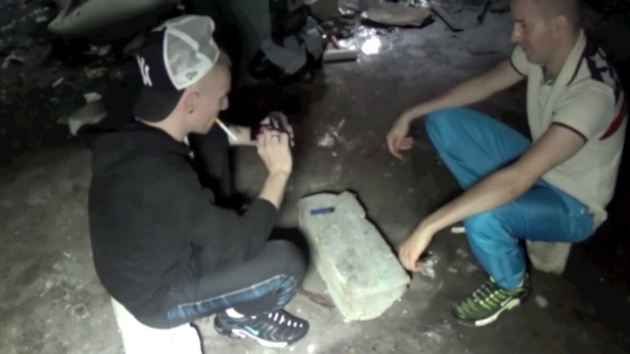 Twink fucked by straight in park at night - CrunchBoy